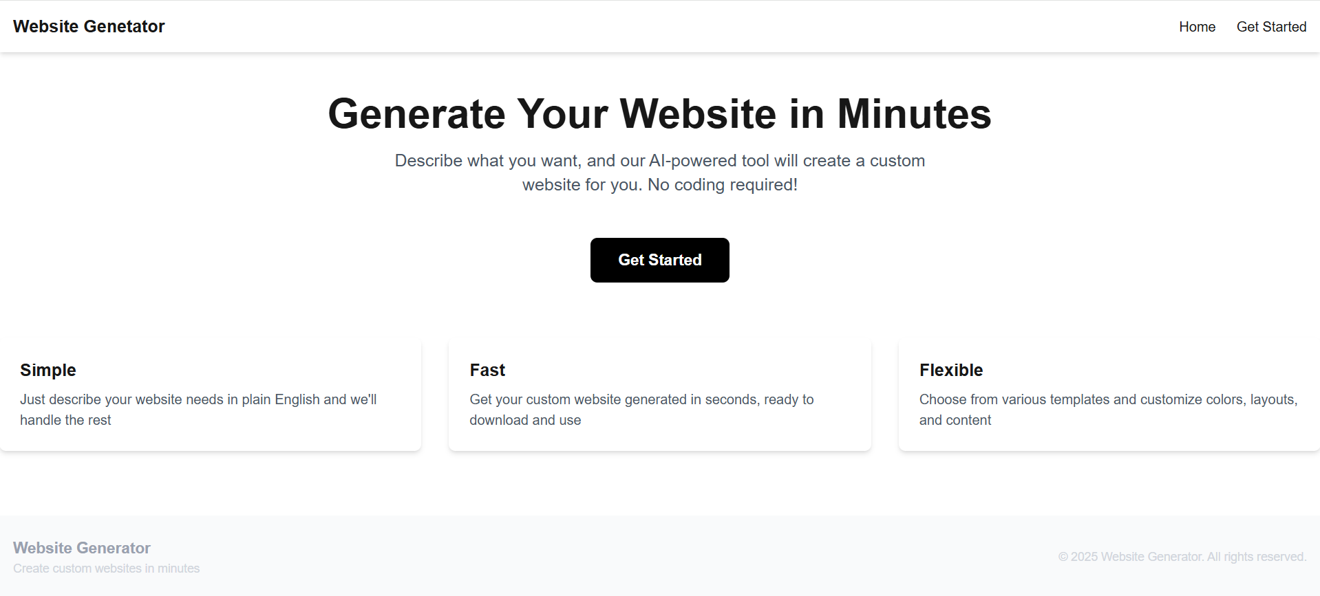 Website Generator